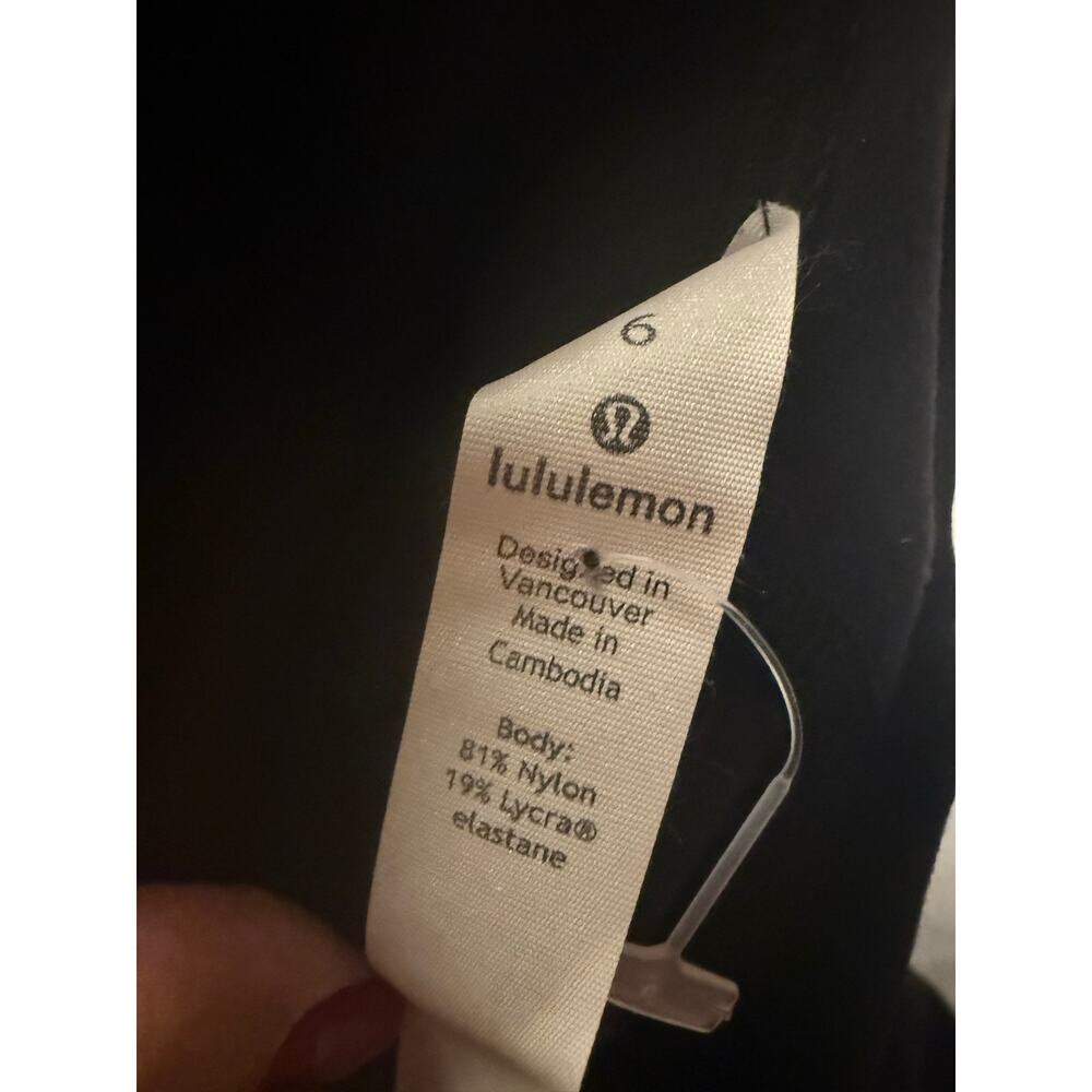Lululemon Black Align High-Rise Athletic Yoga Athleisure Jogger Pants Size 6 - Picture 11 of 11